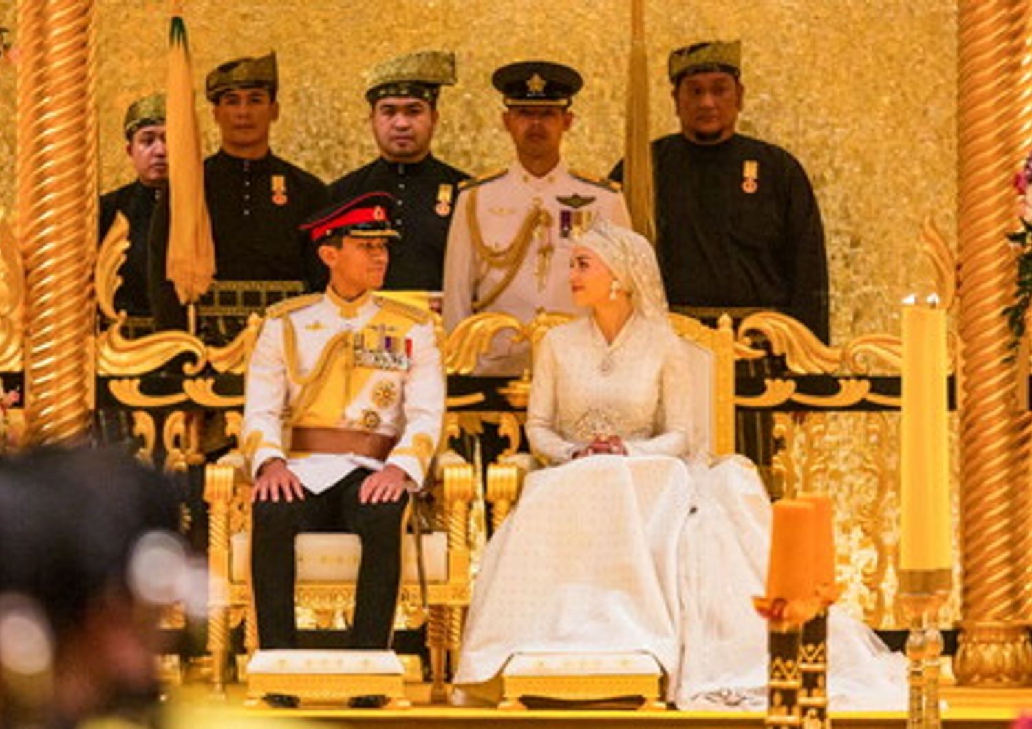 Le nozze da favola del principe del Brunei