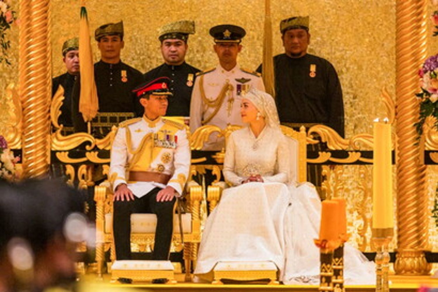 Le nozze da favola del principe del Brunei