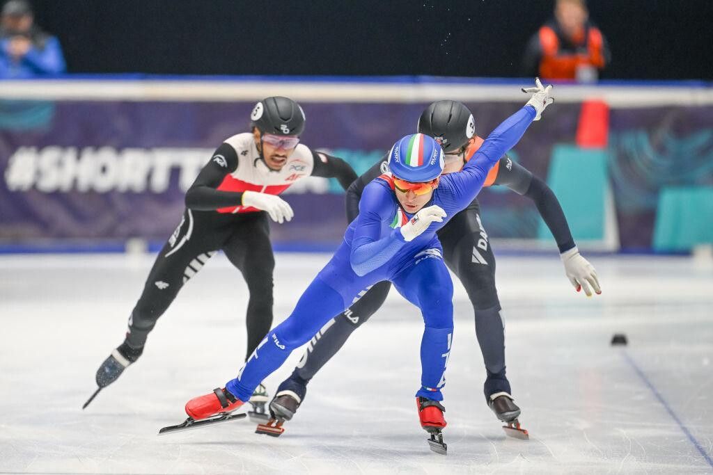 Pietro Sighel entra nella storia dello short track