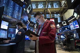 Un trader a Wall Street