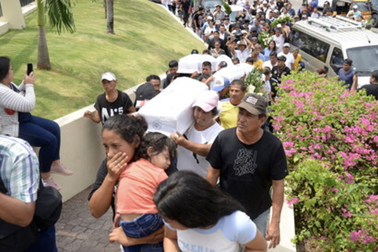 Corteo funebre in Ecuador