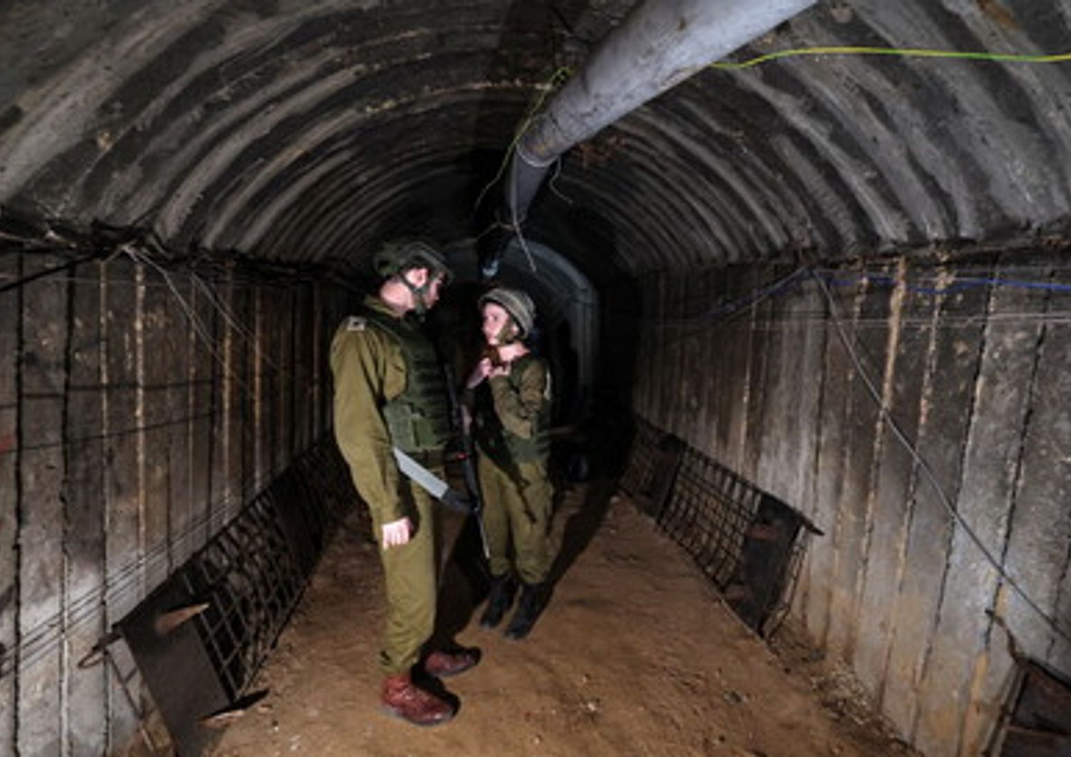 gaza tunnel 550 chilometri&nbsp;