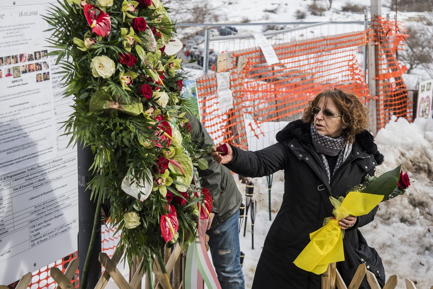 Commemorazione Rigopiano