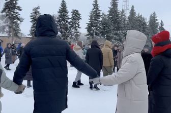 Una manifestazione a Ufa