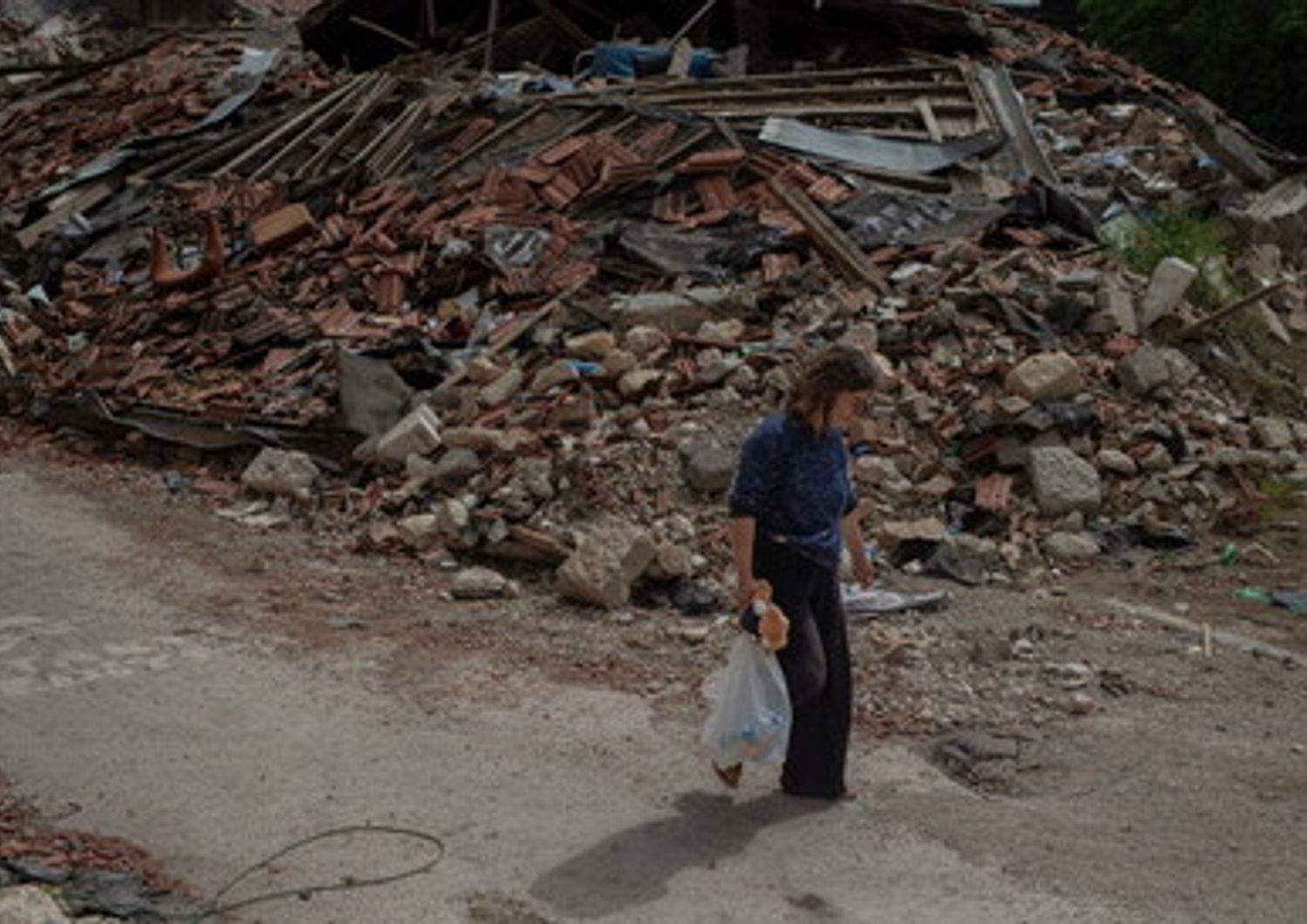 Macerie dopo il disastroso terremoto in Turchia