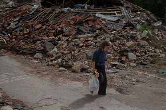 Macerie dopo il disastroso terremoto in Turchia
