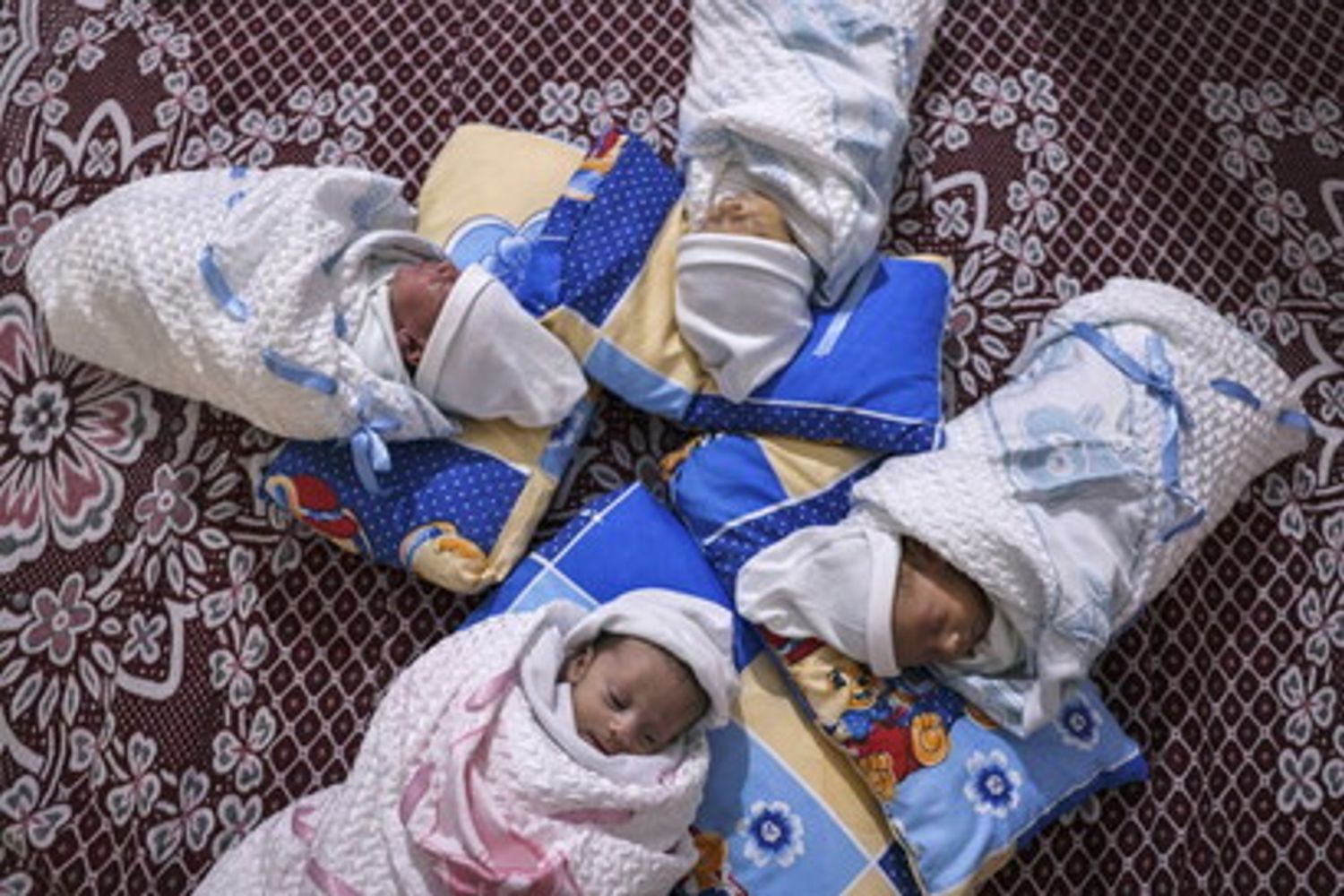 Neonati venuti al mondo nella Striscia di Gaza durante la guerra tra Hamas e Israele