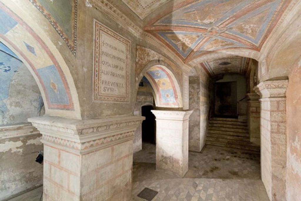 Aula principale della cripta