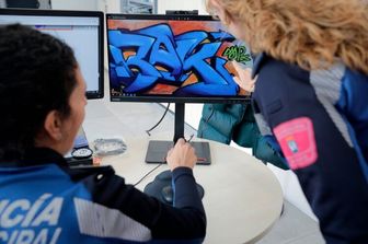 Nuova sezione della polizia municipale per lotta ai graffiti, Madrid