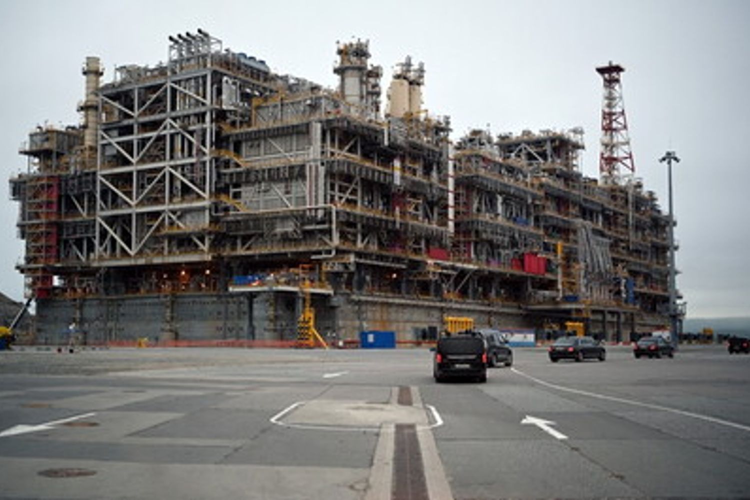 Terminal della compagnia Novatek&nbsp;