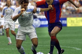 Francesco Colonnese in una partita del 2000