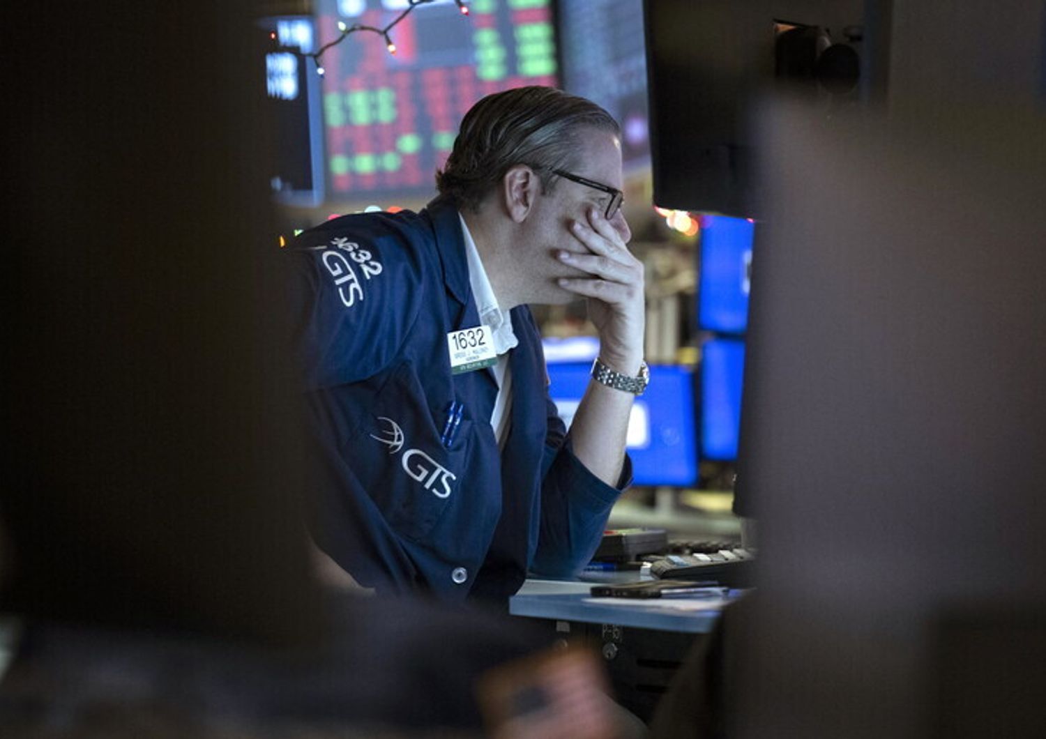 Un trader a Wall Street