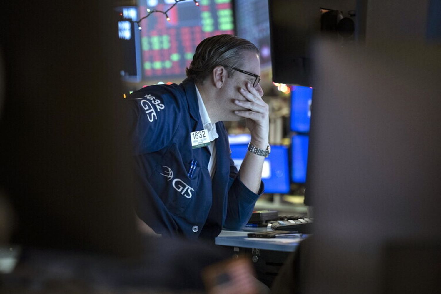 Un trader a Wall Street