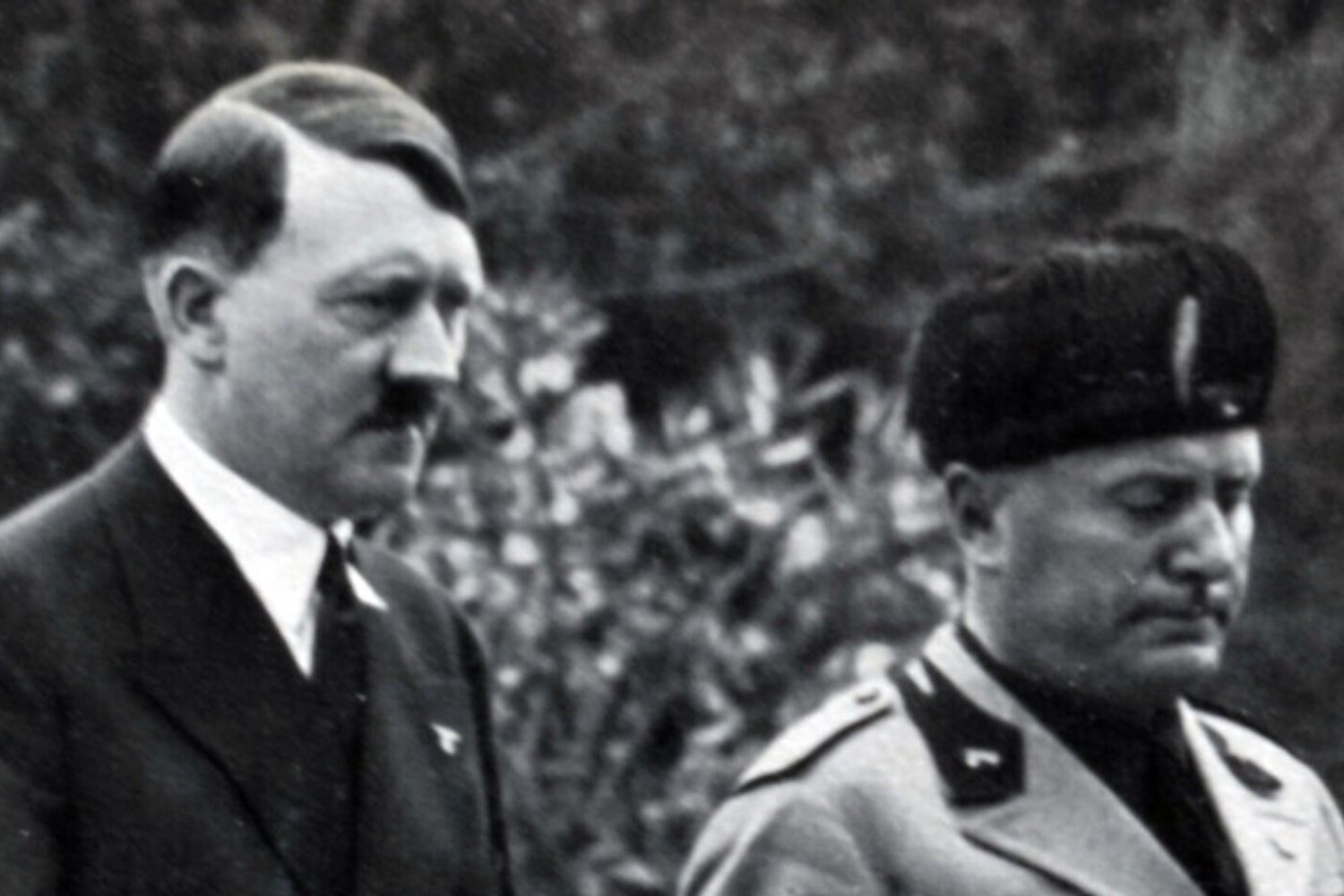 Adolf Hitler e Benito Mussolini