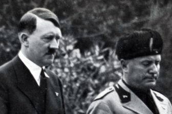Adolf Hitler e Benito Mussolini