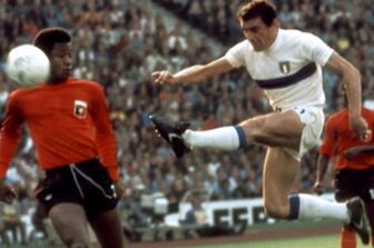 Gigi Riva ai mondiali del 1970