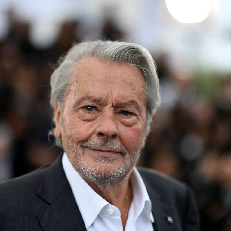 Alain Delon nel 2019