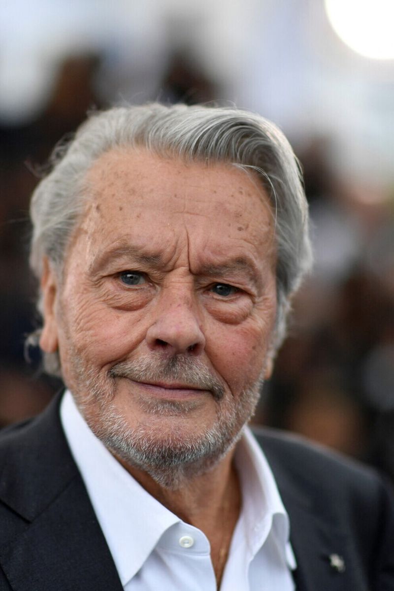 Alain Delon nel 2019