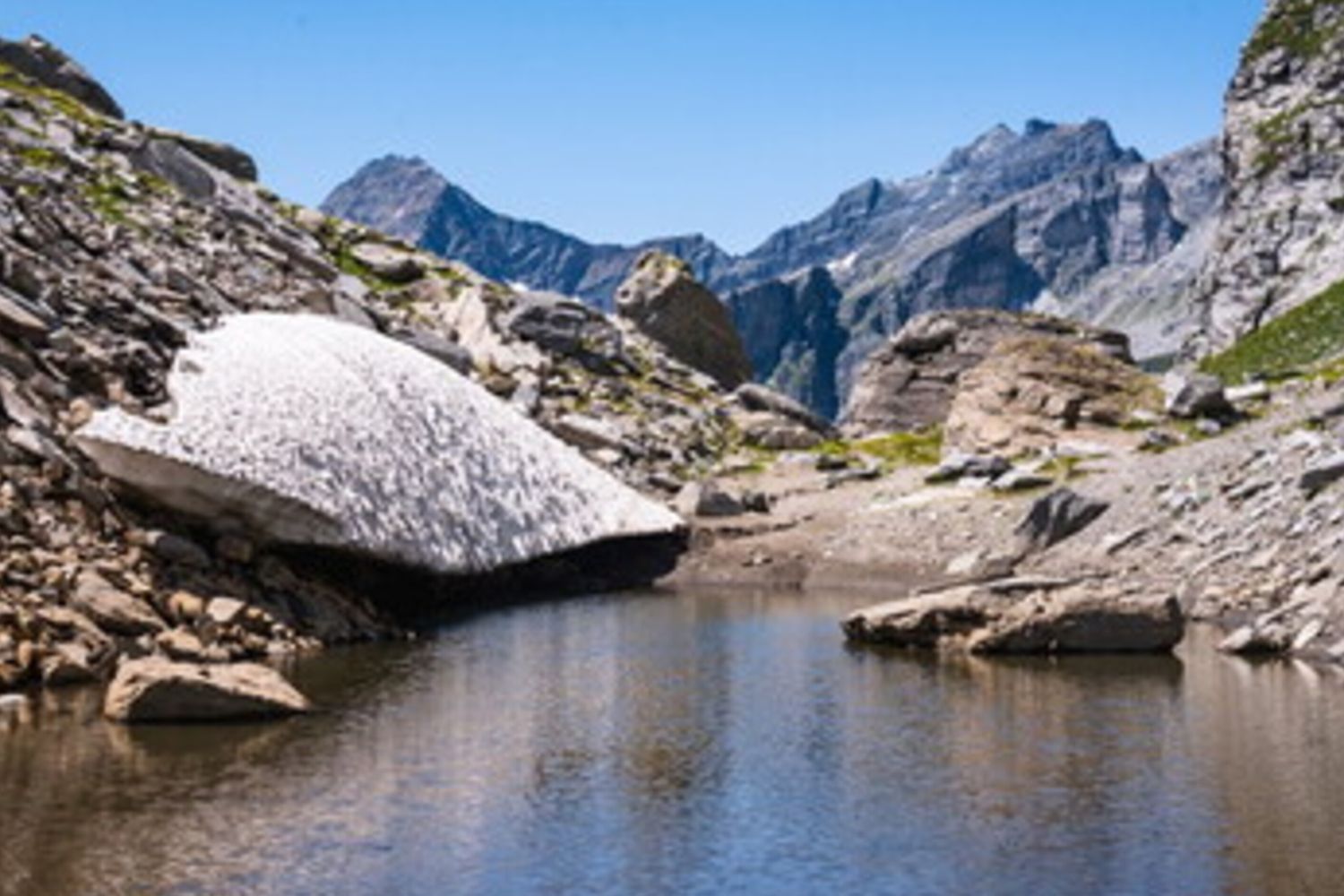 Lago alpino italiano