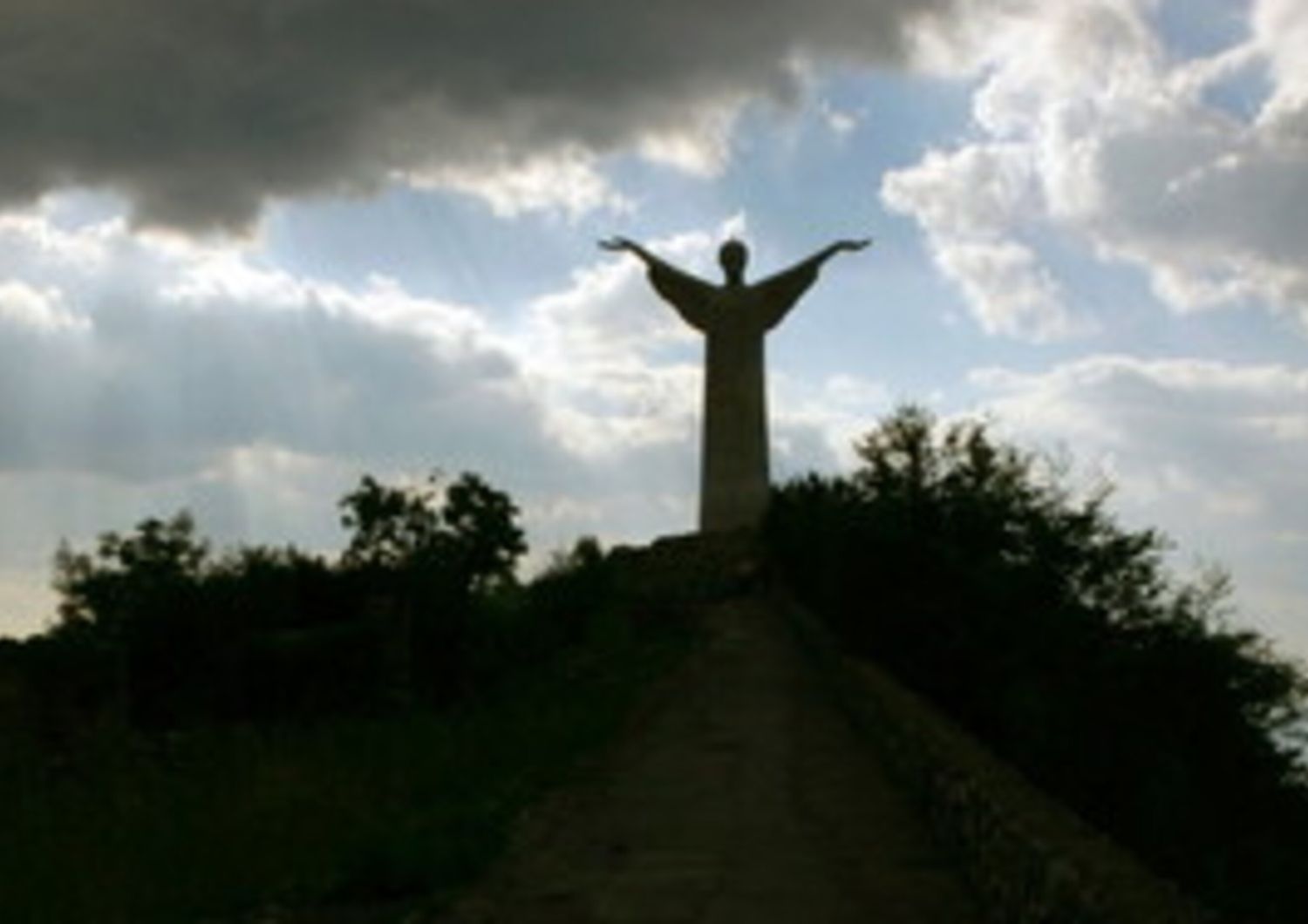 La statua di Cristo a Maratea