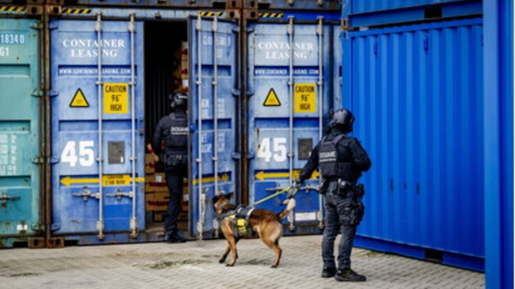 Porto di Rotterdam, controlli dei container