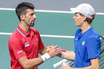 Novak Djokovic e Jannik Sinner