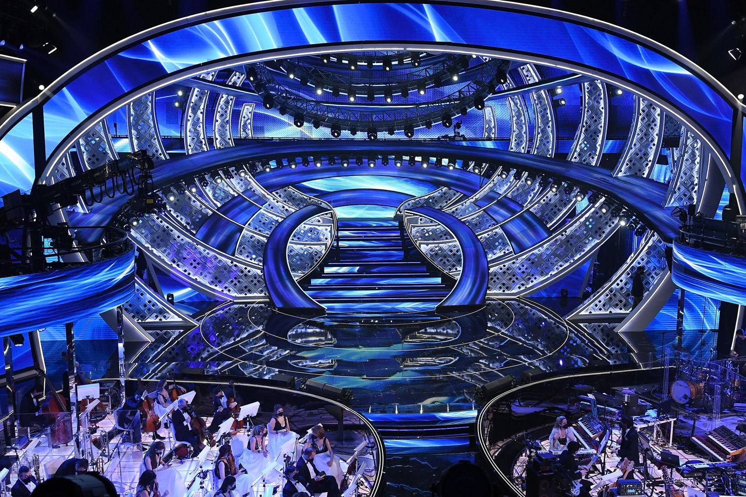 Il palco di Sanremo