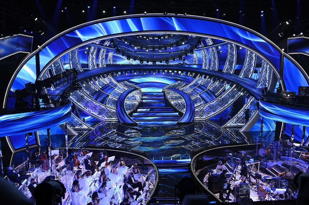 Il palco di Sanremo