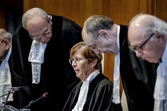 I giudici della Corte internazionale dell'Aja