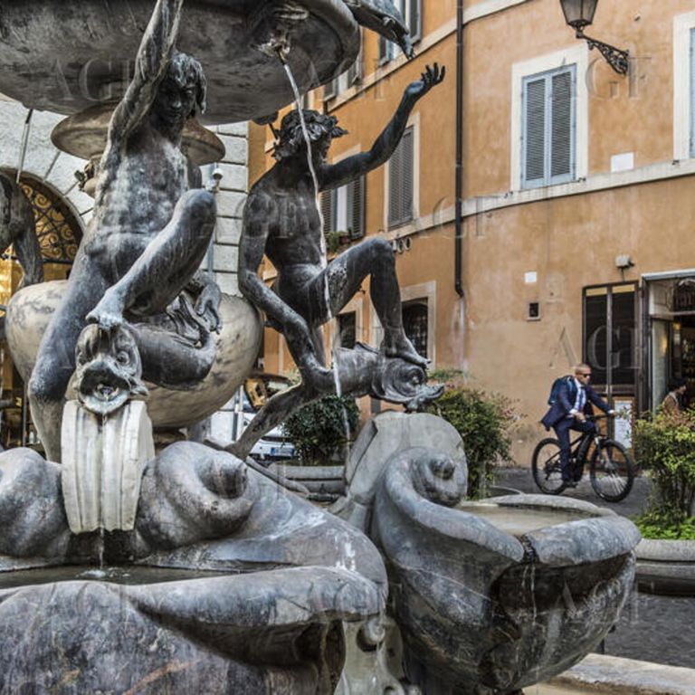 Fontana delle Tartarughe, quartiere ebraico di Roma