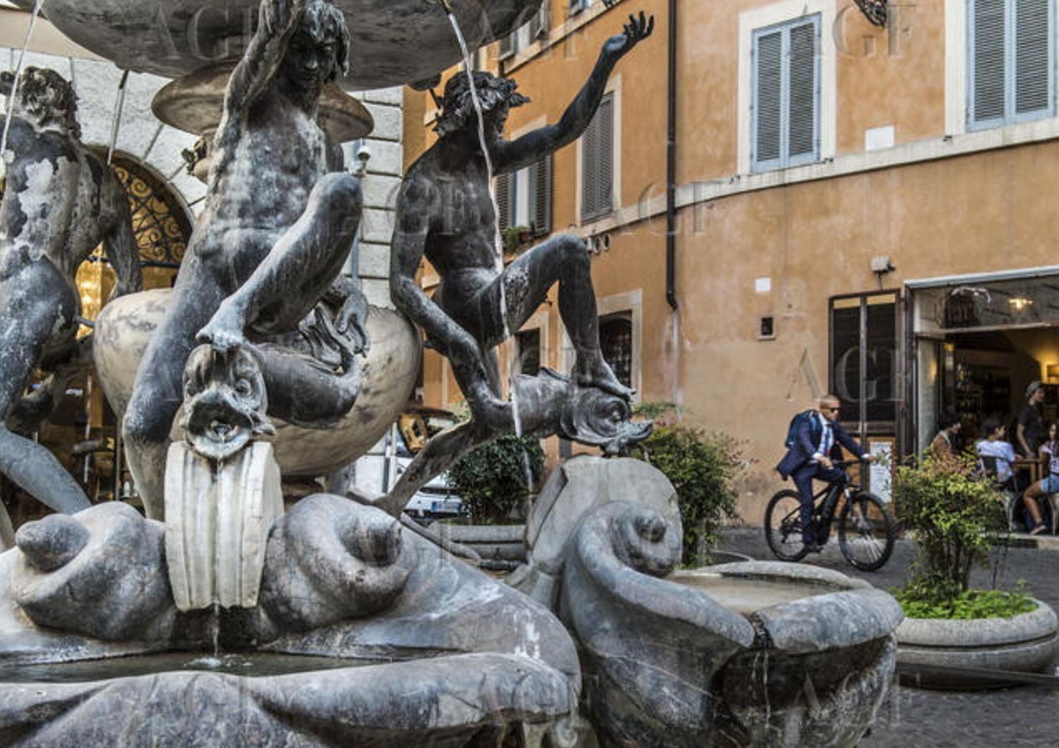 Fontana delle Tartarughe, quartiere ebraico di Roma