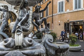 Fontana delle Tartarughe, quartiere ebraico di Roma