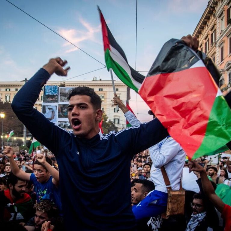 Corteo pro Palestina