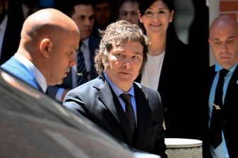 Il presidente argentino, Javier Milei