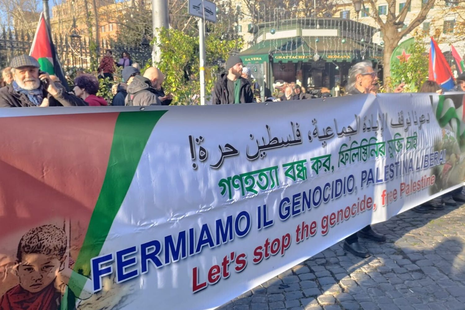 Manifestazione Pro Palestina
