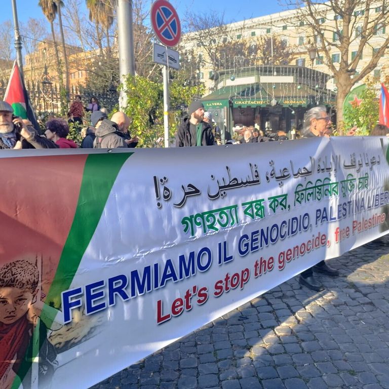 Manifestazione Pro Palestina