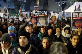 Manifestazione dei parenti degli ostaggi israeliani