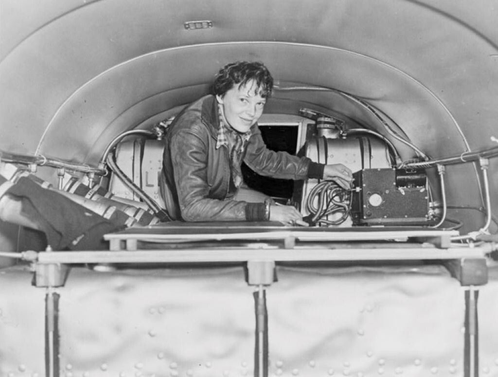 L'aviatrice Amelia Earhart