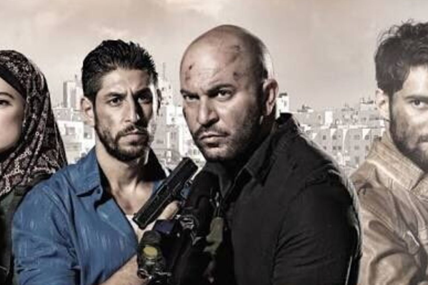 Alcuni dei principali attori di Fauda