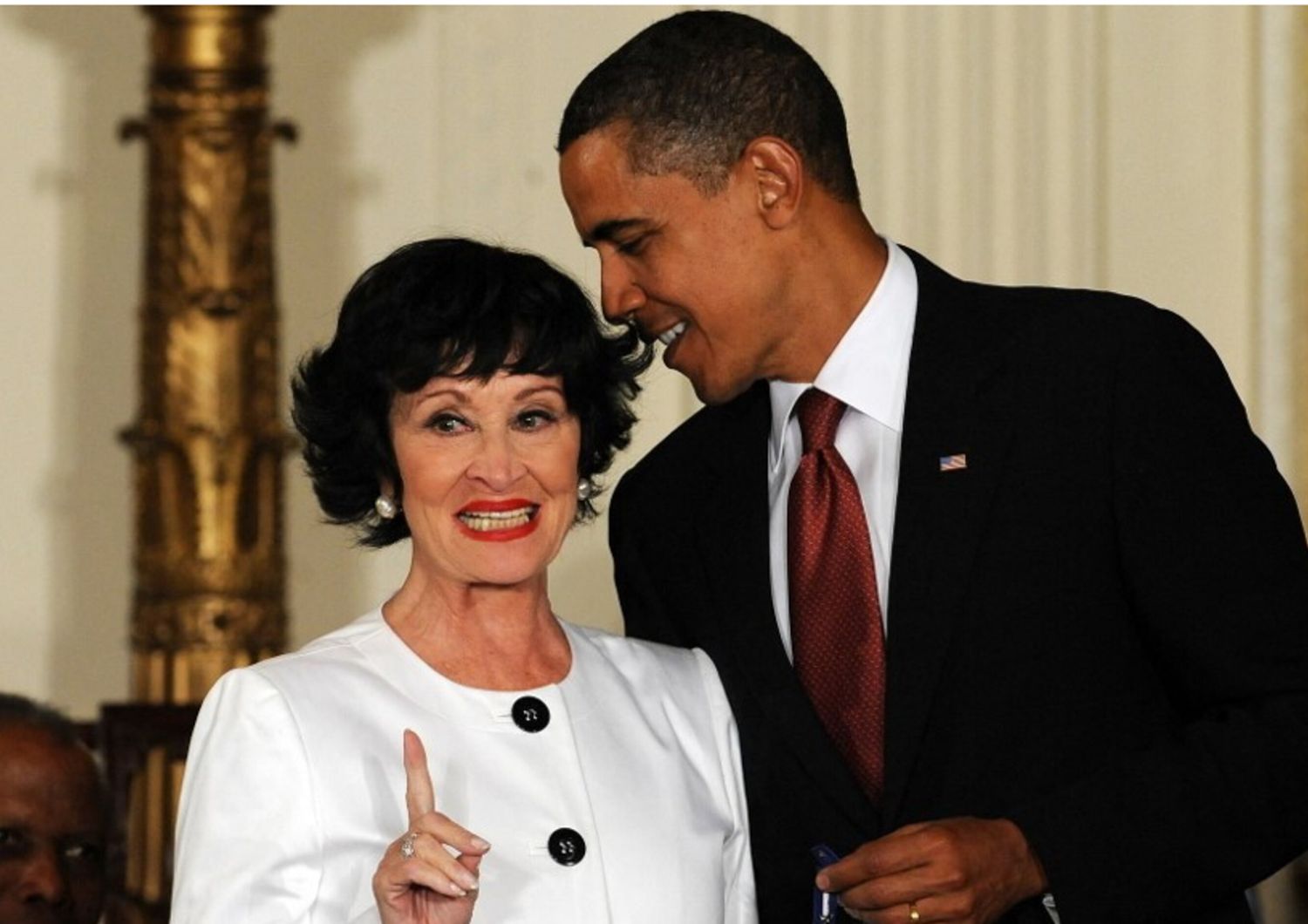 Chita Rivera e Barak Obama