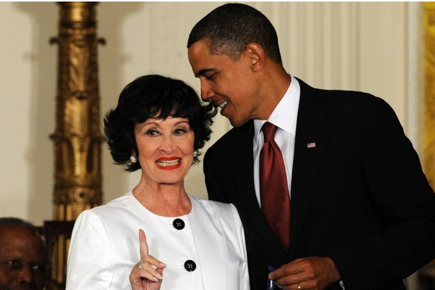 Chita Rivera e Barak Obama