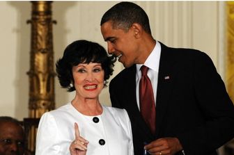 Chita Rivera e Barak Obama