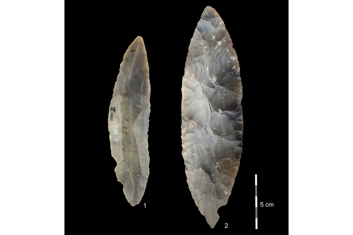 Strumenti di pietra dell’LRJ a Ranis