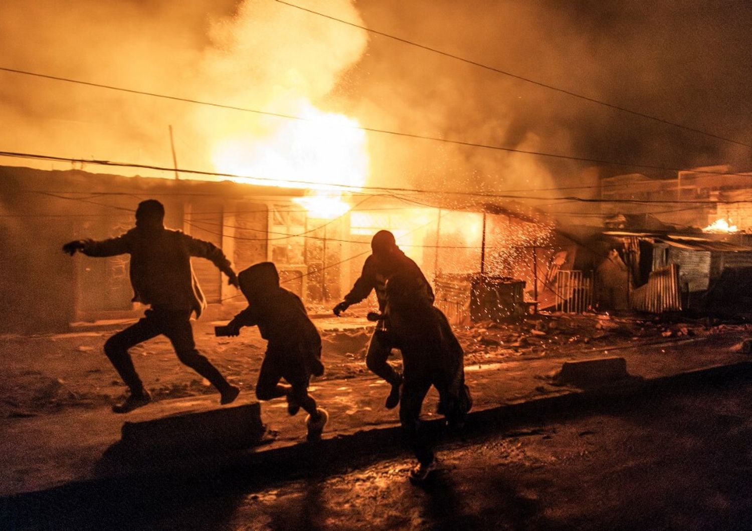 Incendio a Nairobi