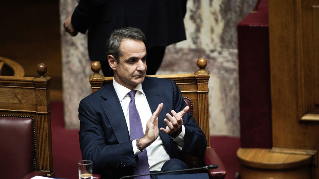 Il premier greco, MItsotakis