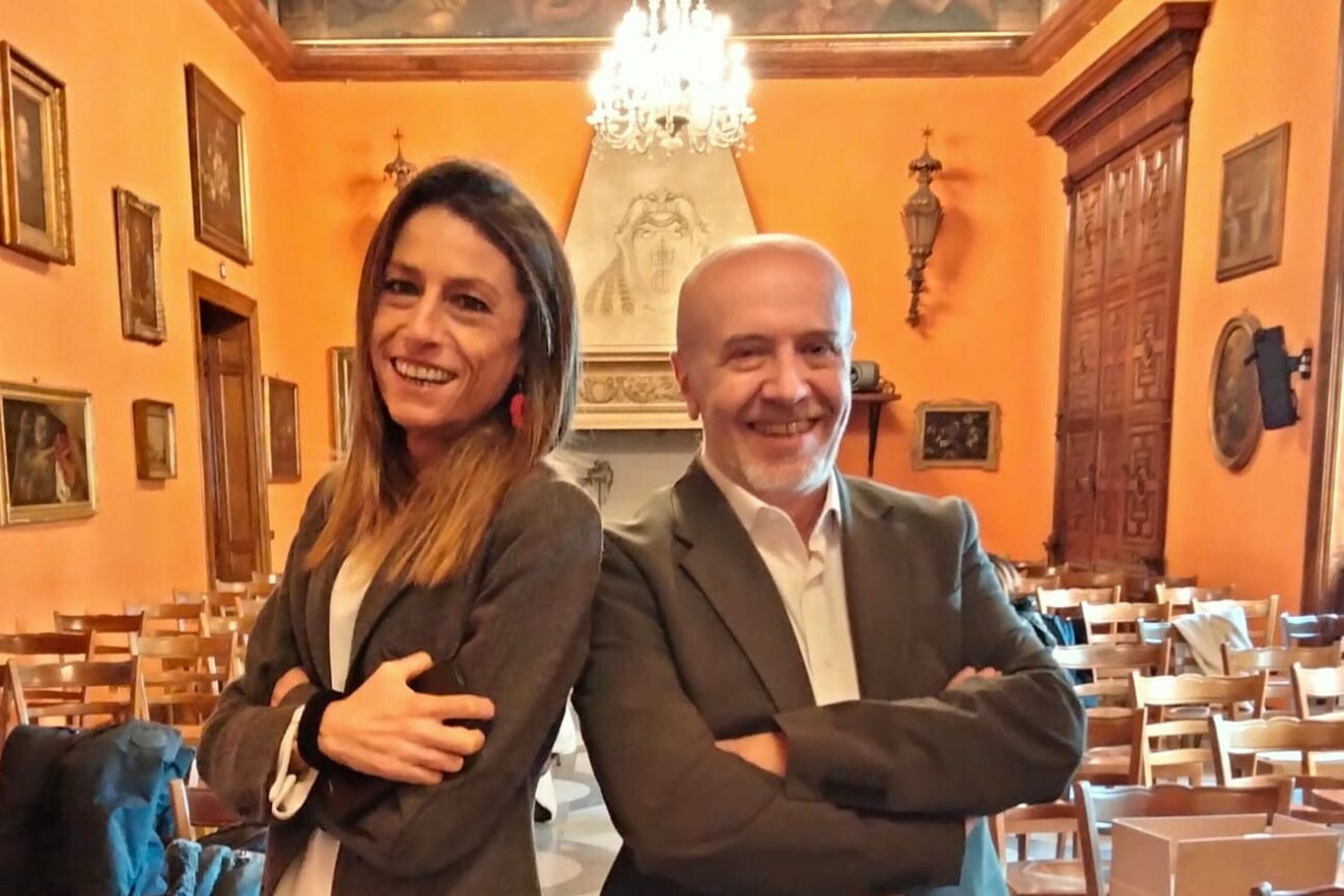 Chiara Libonati e  Natale Benazzi