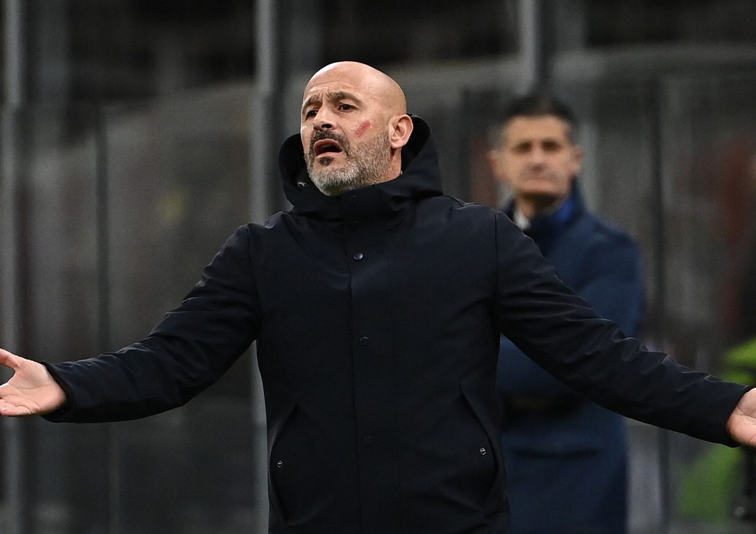 L'allenatore della Fiorentina, Vincenzo Italiano