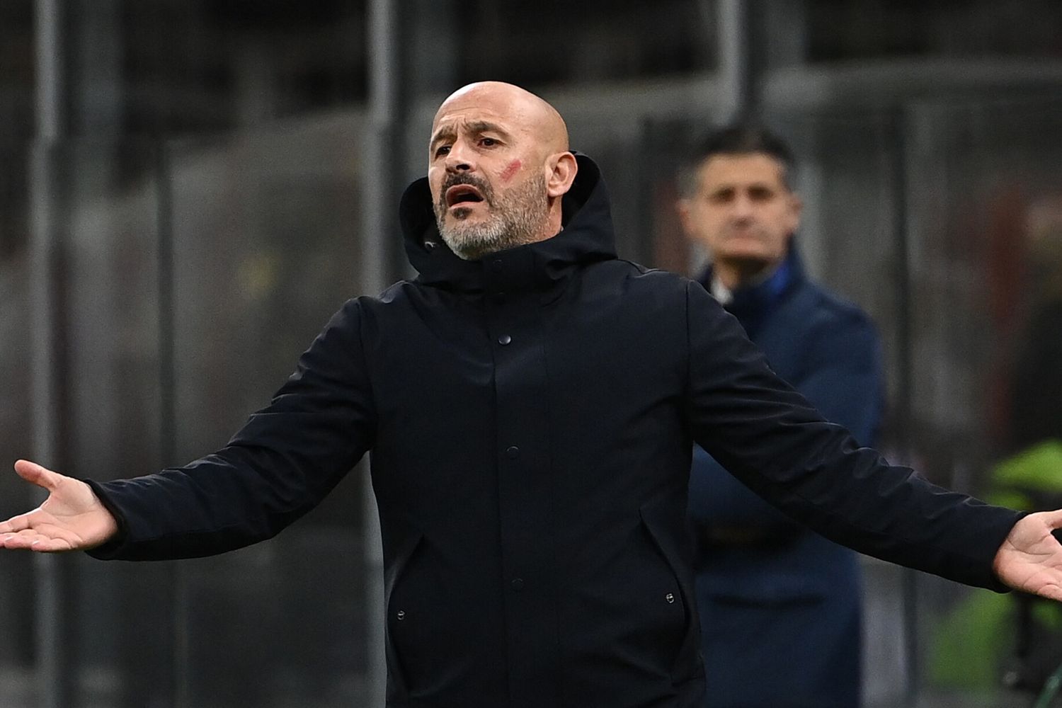 L'allenatore della Fiorentina, Vincenzo Italiano