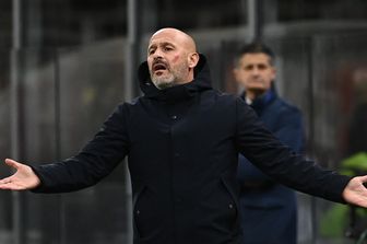 L'allenatore della Fiorentina, Vincenzo Italiano