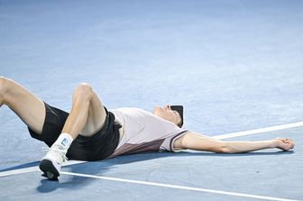 Jannik Sinner dopo il trionfo agli Australian Open